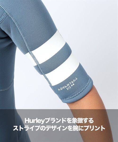 【ムラスポOUTLET公式】 新品　未使用品　Hurley ハーレー BZ ADVANTAGE + 2×2mm AV0789 ジュニア サーフィン ウェットスーツ スプリング　サーフィン　ムラサキスポーツ　訳あり　OUTLET アウトレット