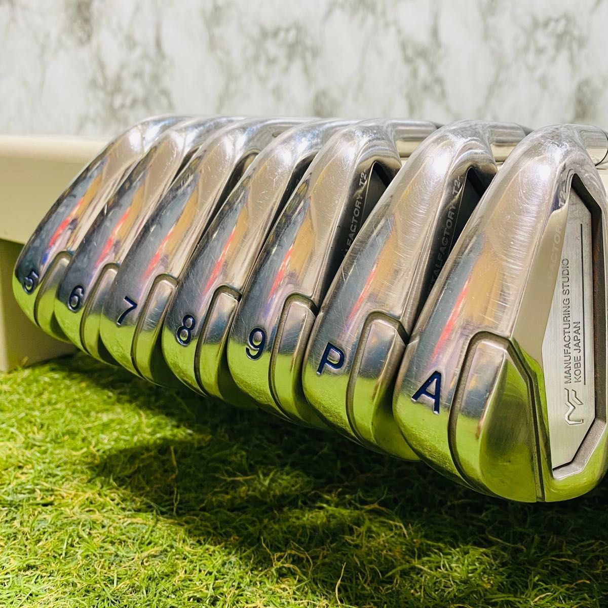 希少レア】メタルファクトリー T2 メンズアイアンセット 7本 スチール