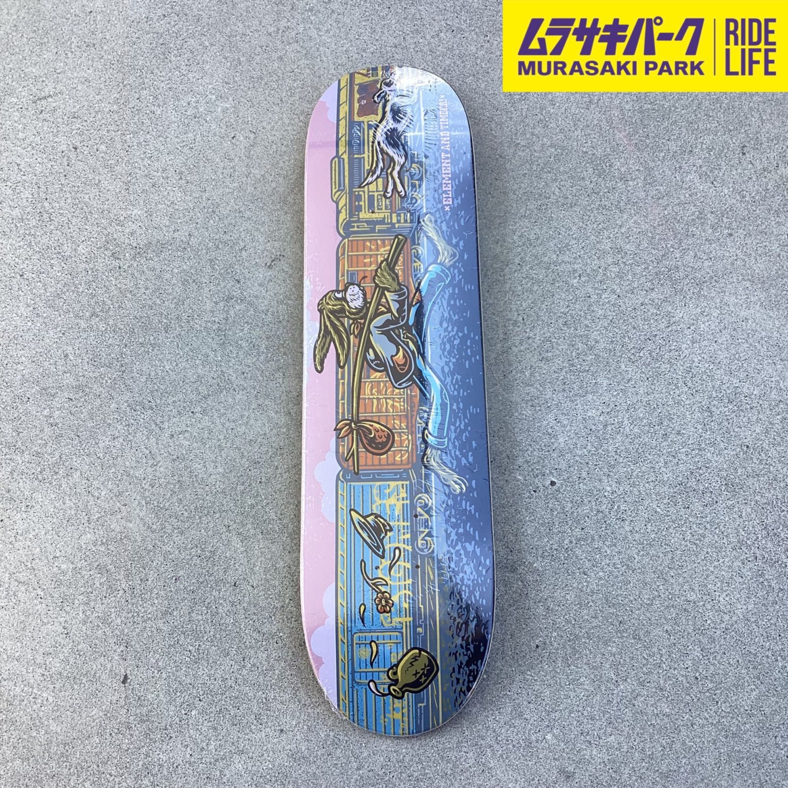 ムラサキパーク公式 ELEMENT × TIMBER 8.0 inch エレメント deckデッキスケボースケートボードSkateboardSKATEBOARD