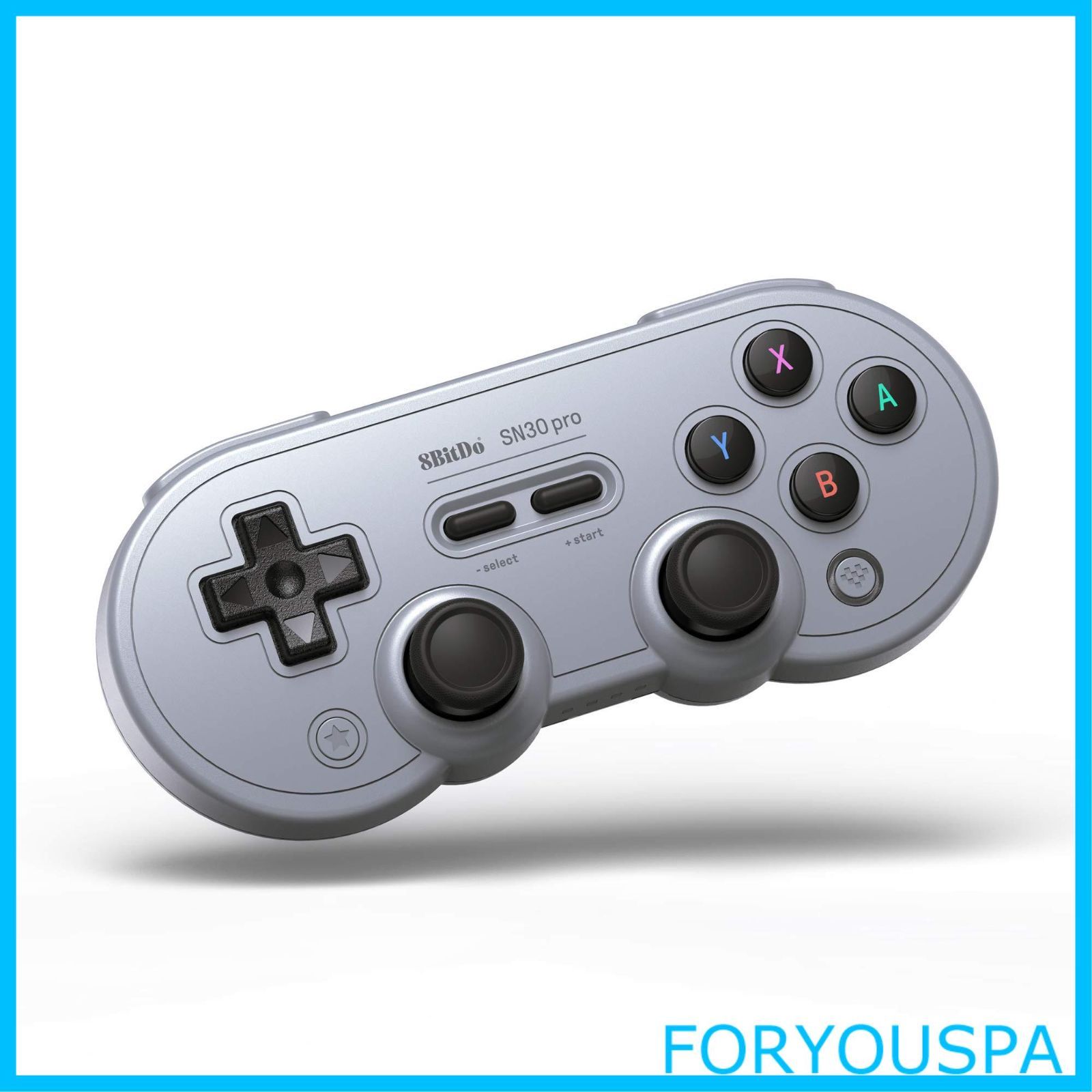 数量限定】8Bitdo SN30 Pro ゲームパッド（Gray バージョン）Switch