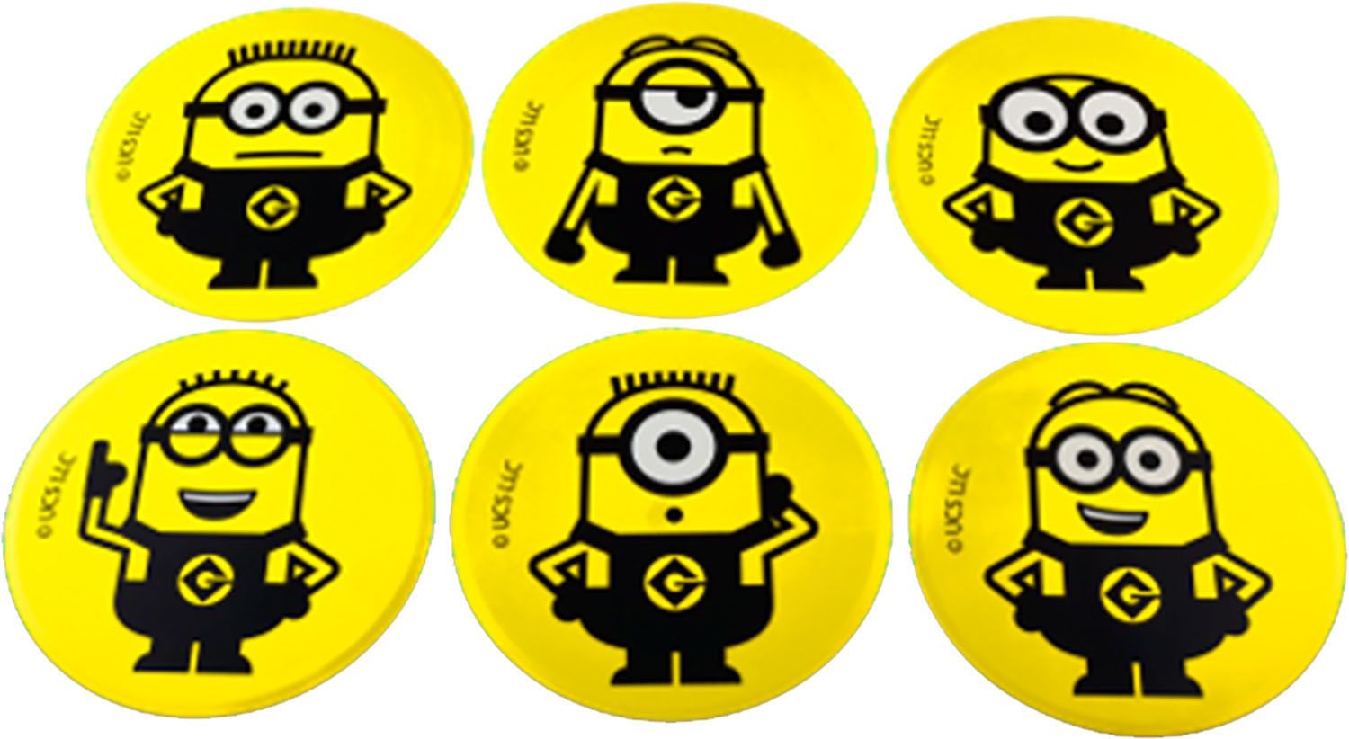 ウイルソン Wilson テニス ウィルソン Wilson テニス グッズ MINIONS MARKER SPOTS イエロー×ブラック  WR84182010 イエロー