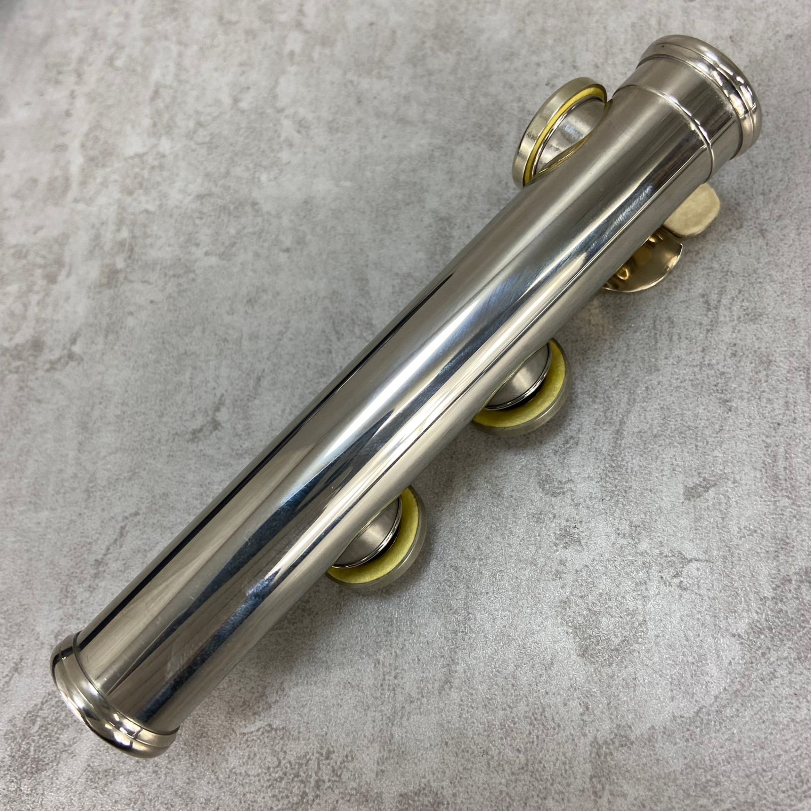 ムラマツフルート　M-120　頭部管銀製モデル　カバードキィ オフセット ムラマツフルート EX 頭管部銀製 カバードキィ オフセット ピン