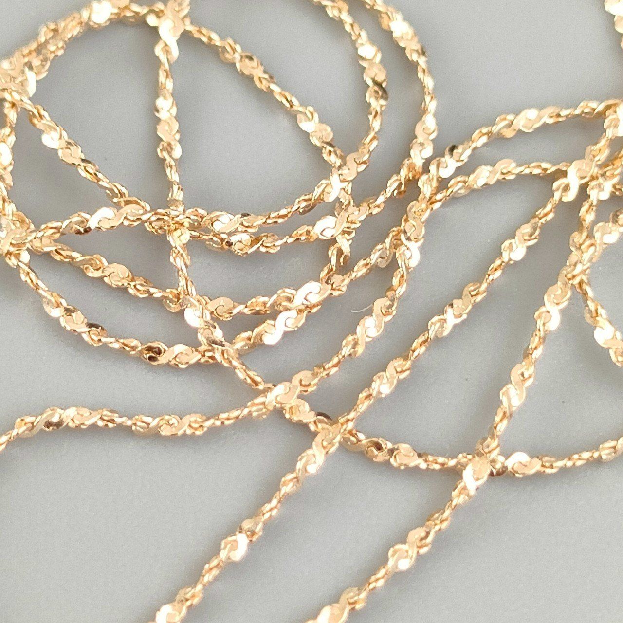 18金製 K18スクリューネックレス ジュエリーマキ