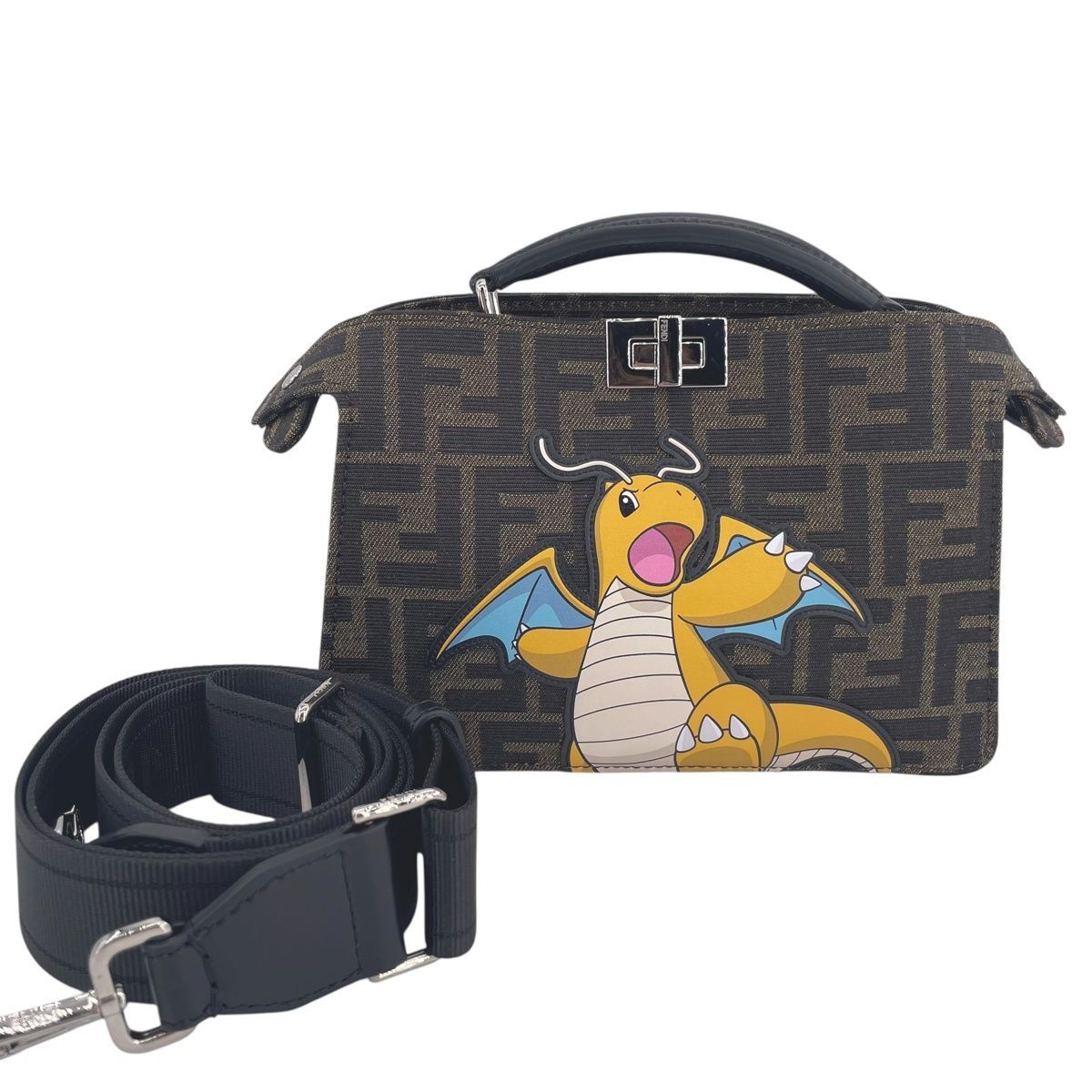 中古】 Fendi フェンディ ピーカブー ショルダーバッグ