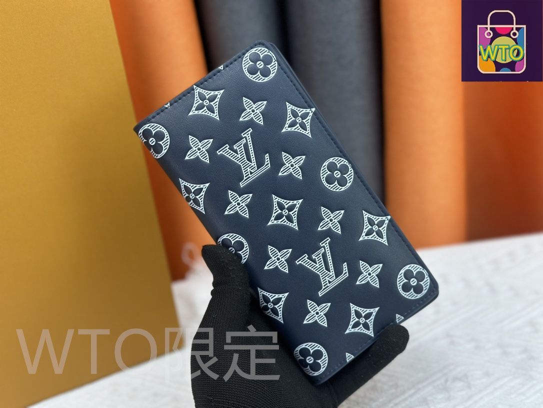 wowwow 様　売約済み品　✅【良品】メンテ済み　定価9万　ルイヴィトン 本日限定WTO】LV ルイヴィトン Louis Vuitton BRAZZA ウォレット