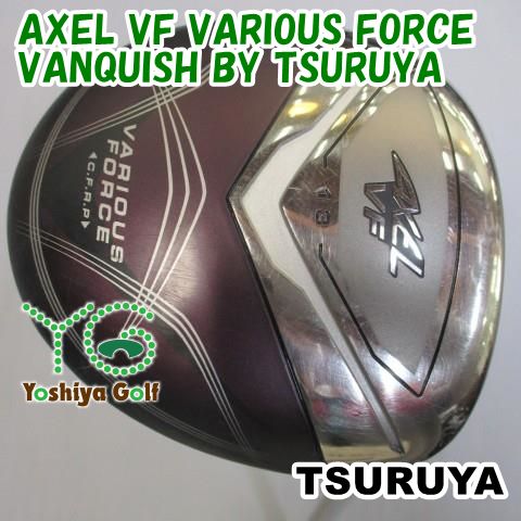 レディースドライバー ツルヤ AXEL VF VARIOUS FORCE/VANQUISH BY TSURUYA/L/13[114483] - メルカリ