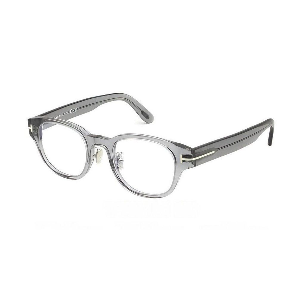 TOM FORD トムフォード FT5861DB 020 Eyeglass Frames メガネフレーム TF5861DB 020 ShinyGray アジアンフィット BLUE BLOCK FILTER