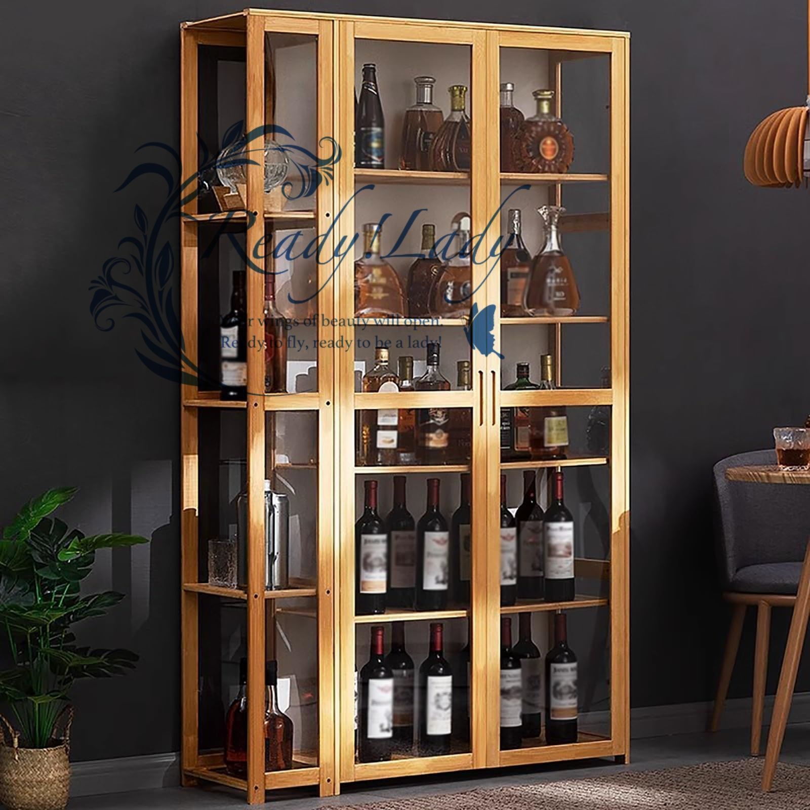 ウィスキーラック 男前インテリア インダストリアル 収納 お酒 多肉