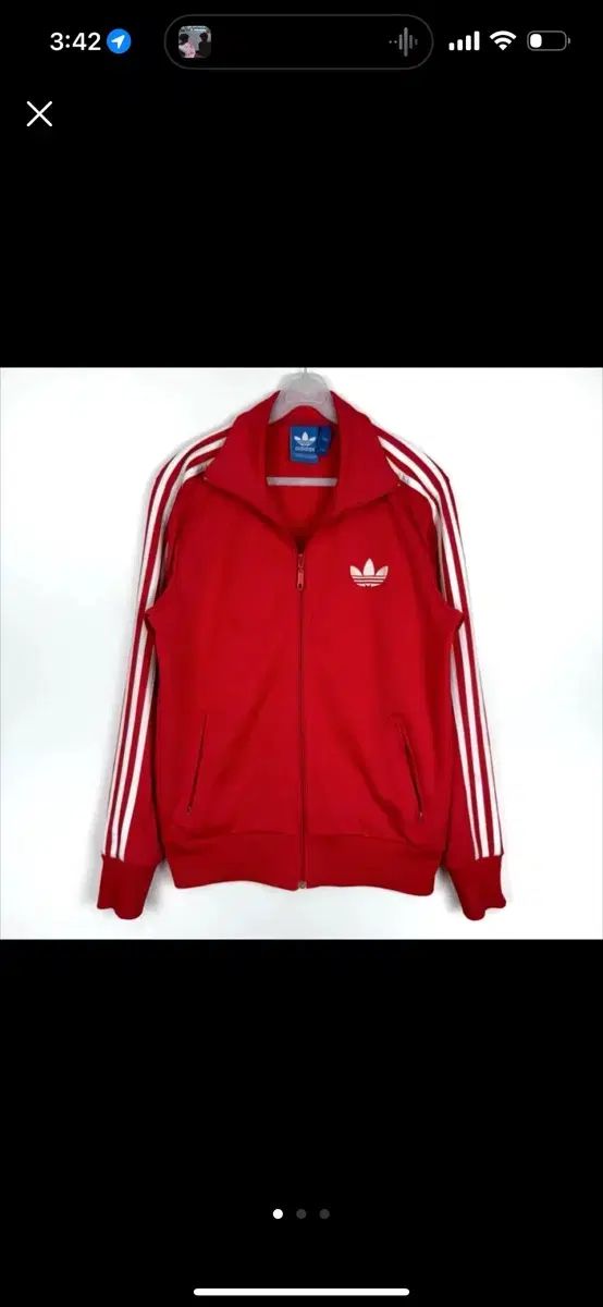 アディダス ファイヤーバード ジャージ レッド 95size