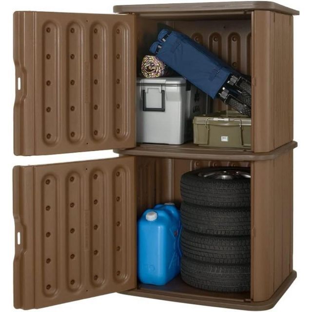 リッチェル アルベロ ストッカー ST 160 2段 物置 樹脂製 収納 園芸 ガーデン HRDEVELOPMENT_JP