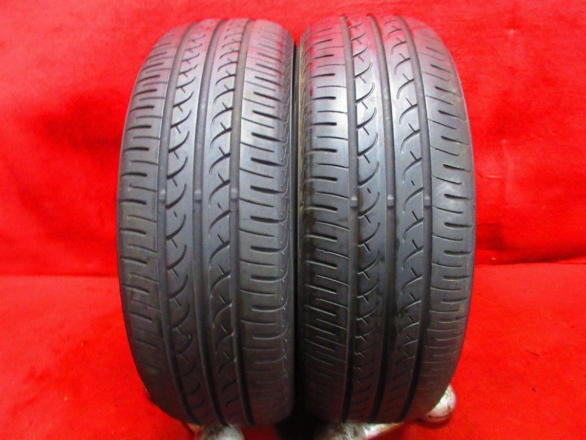 タイヤ 2本 185 60R15 ヨコハマ ブルーアース BLUEARTH 2021年 溝アリ 16284T