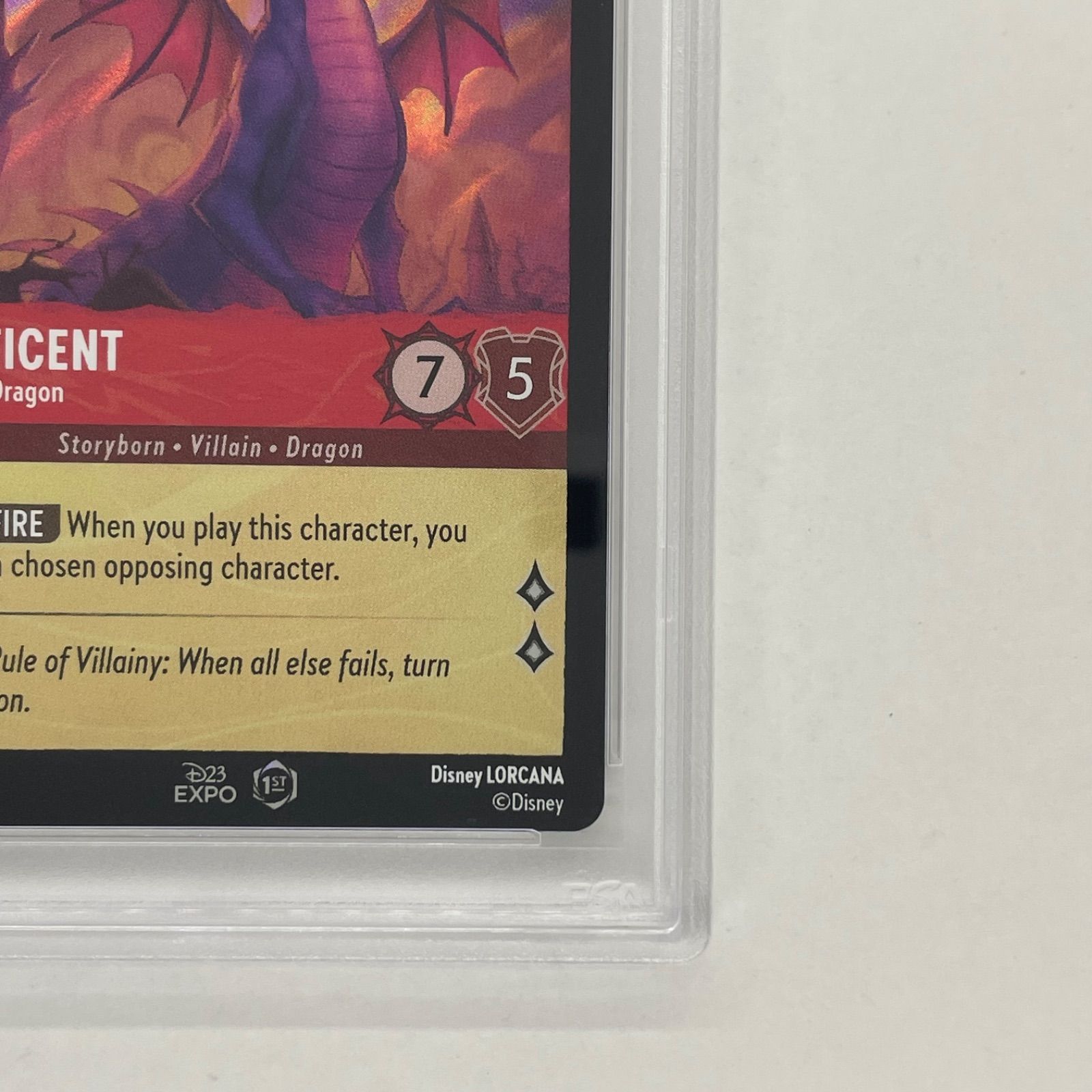 ディズニー ロルカナ マレフィセント MALEFICENT psa9 ロルカーナ