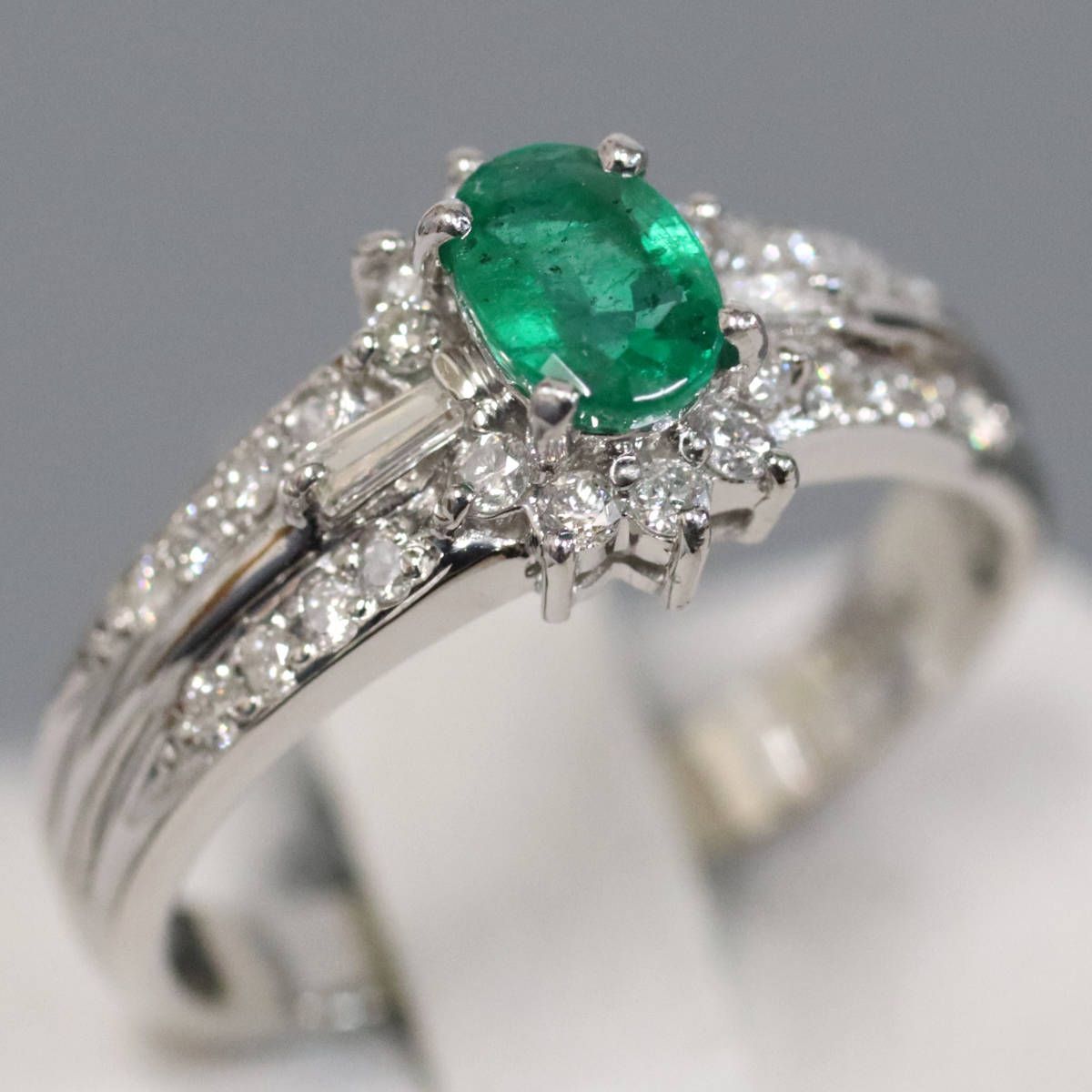 美品 BVLGARI ブルガリ インフィニート PT950 約11 513 ブルガリ リング