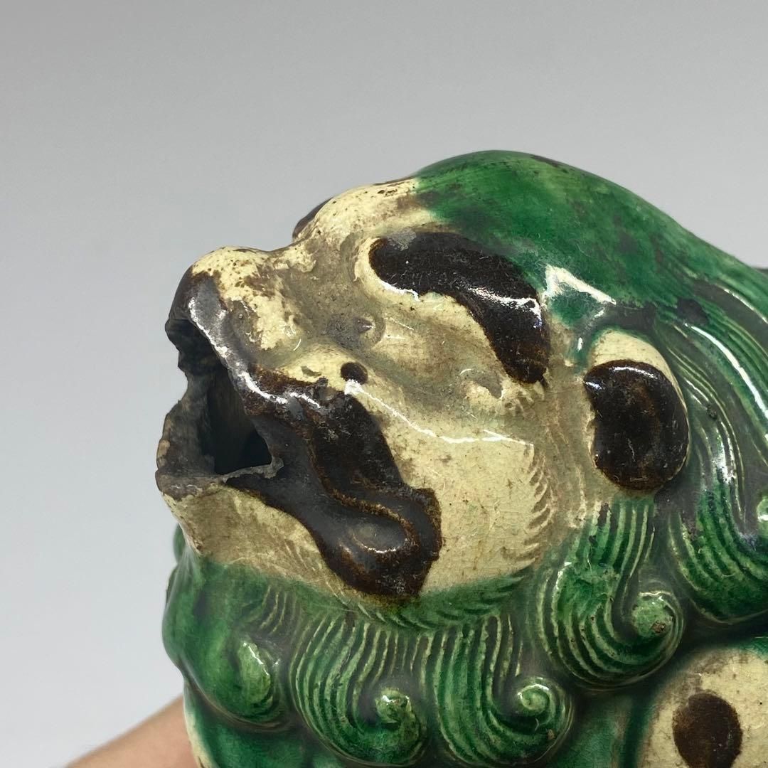 江戸中期　源内焼　獅子置物　香炉　タルサ　東金6-0311☆2F 江戸中期 源内焼 獅子置物 香炉 タルサ 東金6-0311☆2F - メルカリ