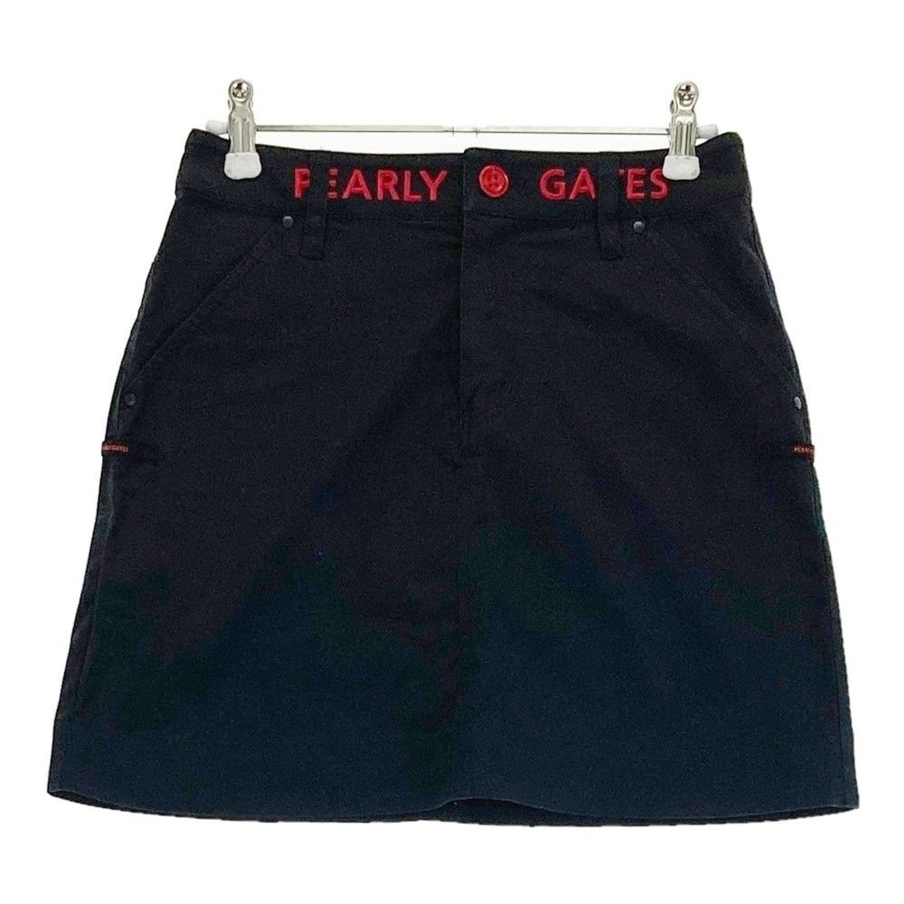 サイズ：00 PEARLY GATES パーリーゲイツ ストレッチスカート ネイビー