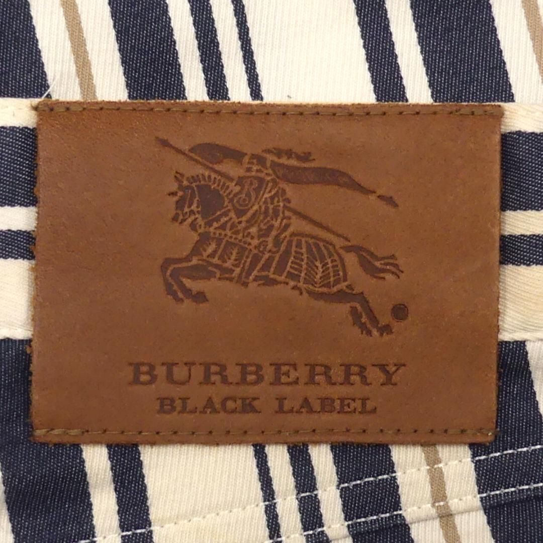 BURBERRY BLACK LABEL ストライプパンツ BURBERRY BLACK LABEL - バーバリーブラックレーベル パンツ