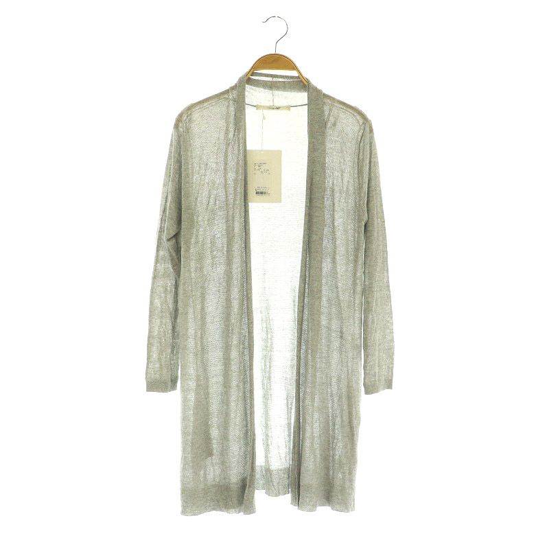 〇 【タグ付き美品】アーバンリサーチ ロングカーディガン グレー C/Rロングカーディガン （カーディガン・ボレロ）｜＊＊URBAN