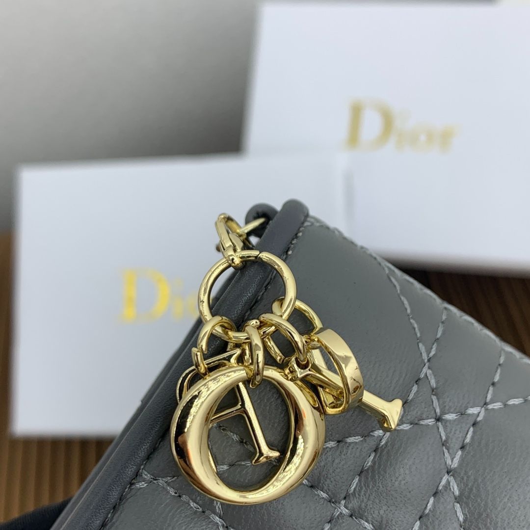 [DIOR]レディディオール チャーム DIOR | Lady Dior My ABCDior バッグ スモール カナージュ