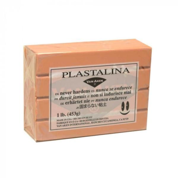 【新品・3営業日で発送】中部電磁器工業 MODELING CLAY(モデリングクレイ) PLASTALINA(プラスタリーナ) 粘土 ベージュ 1Pound 3個セット (1549534)
