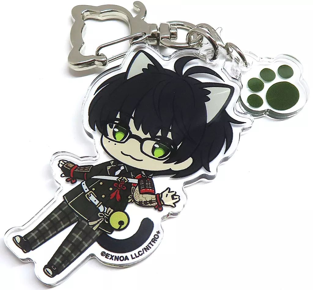 刀剣乱舞 刀猫男士 アクリルキーホルダー 江 刀剣乱舞 刀猫男士