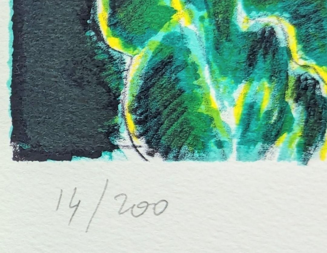 真作】【美品】J・P・カシニョール「チューリップとプロフィール