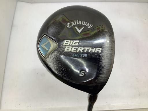 レディース　キャロウェイ BERTHA BETA 5W フェアウェイウッド キャロウェイ ビッグバーサ ベータ フェアウェイウッドの試打