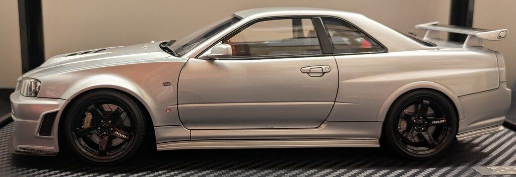 ignition model 1|18 Nismo R34 GT-R Z-tune Silver IG3224
