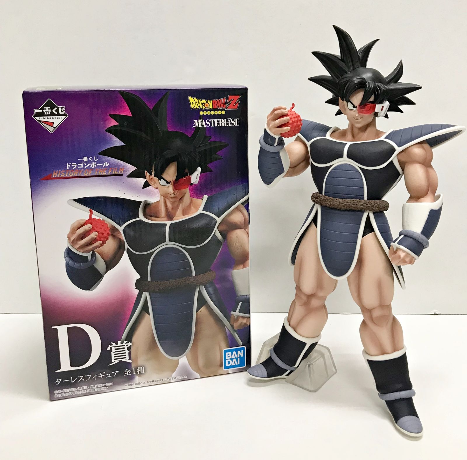 一番くじHISTORY OF THE FILM D賞ターレス　ターレス 一番くじ ドラゴンボール HISTORY OF THE FILM D賞 MASTERLISE