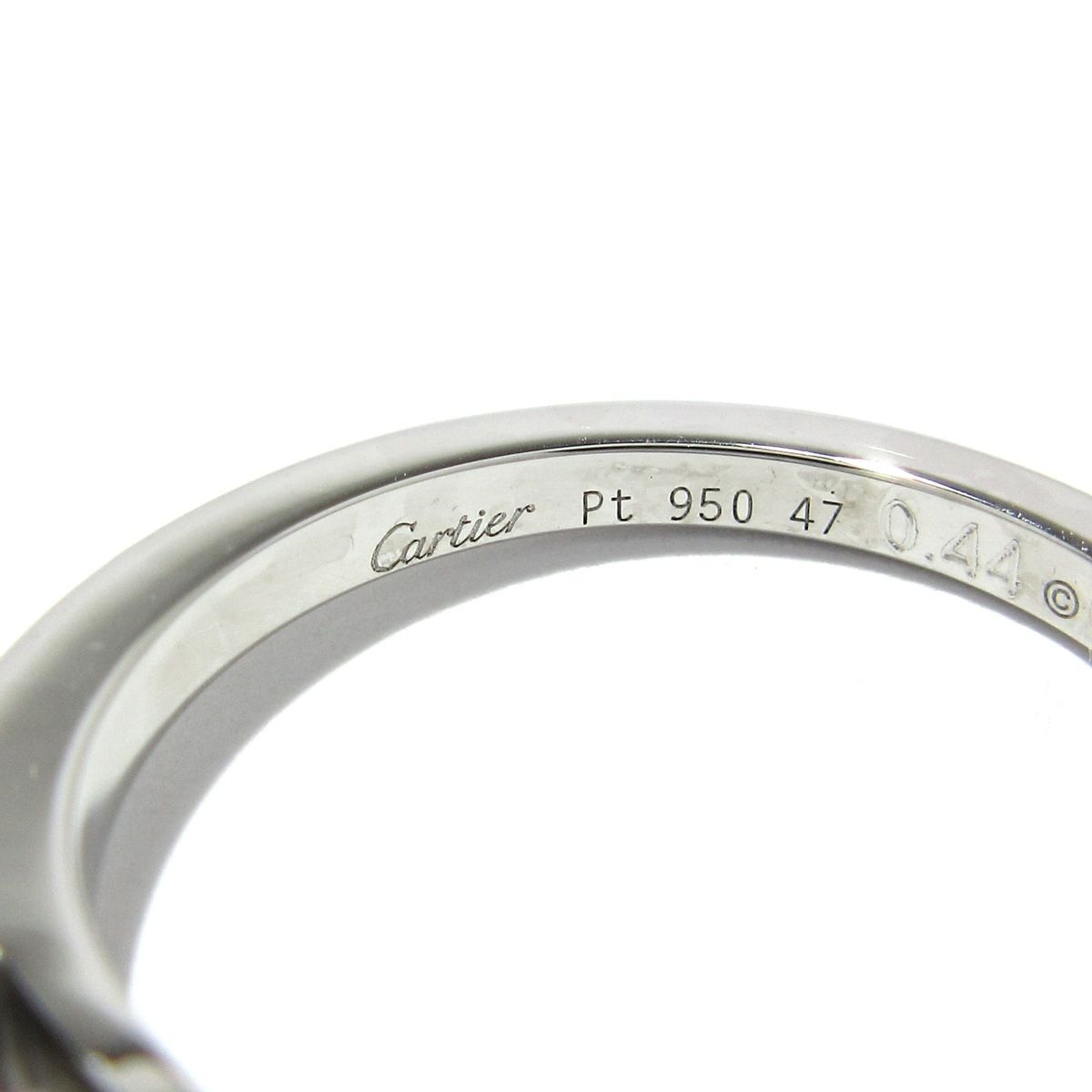 Cartier(カルティエ) リング 47美品 バレリーナ ソリテール Pt950 ...