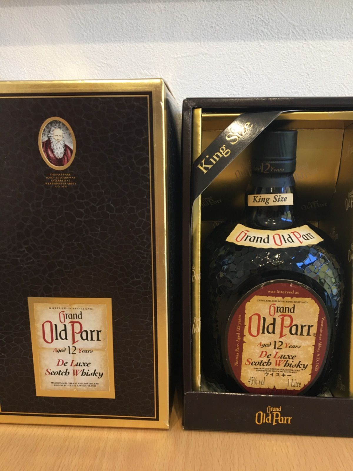 古酒】オールドパー Gland Old Parr 特級QUEEN SIZE 生まれのブランド