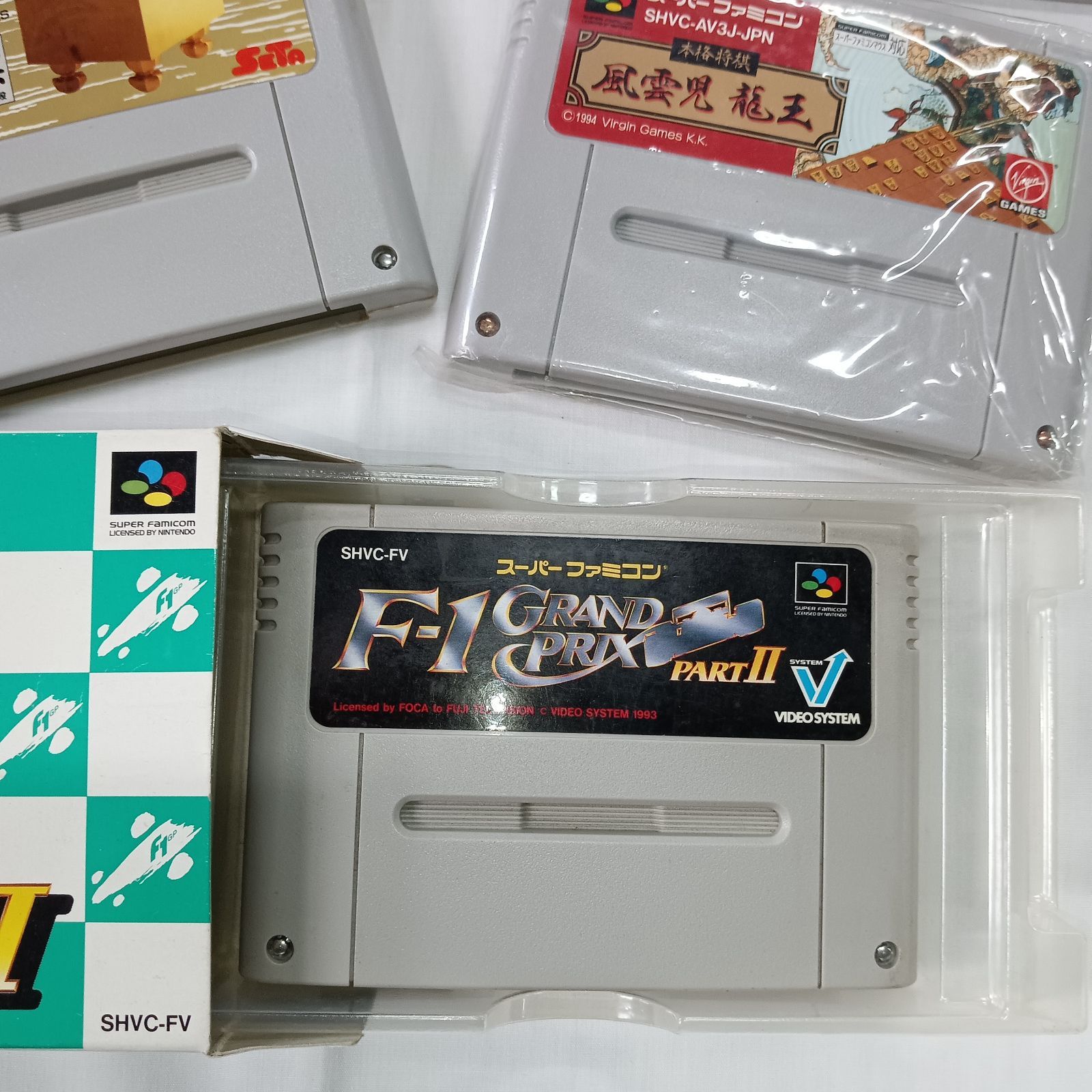 Nintendo スーパーファミコン　動作確認済　箱付き スーパーファミコン 動作未確認ソフト6本 - メルカリ