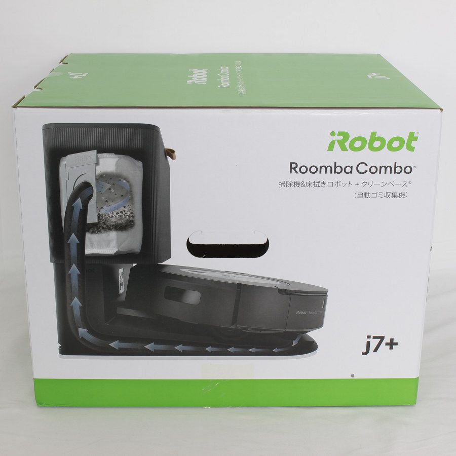新品/未開封】iRobot ルンバ コンボ j7+ c755860 ロボット掃除機 アイ
