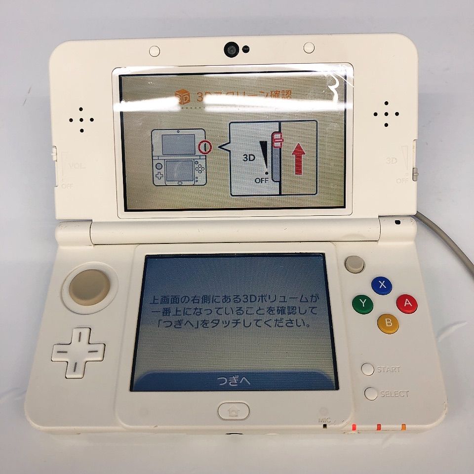通電確認済】New 3DS 本体 カラフルスター 【ゲーム機本体】【1