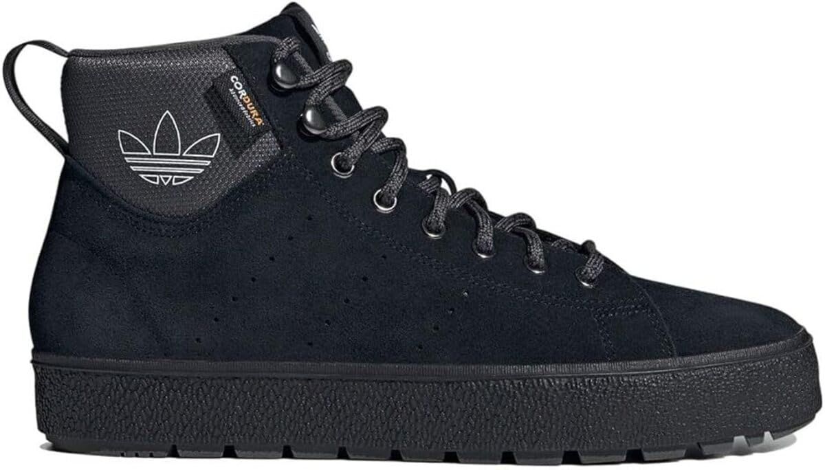 アディダス スタンスミス ミッド ウィンター STAN SMITH MID WINTER コアブラック|グレーシックス|フットウェアホワイト ID1383 24.0cm 24.0 cm