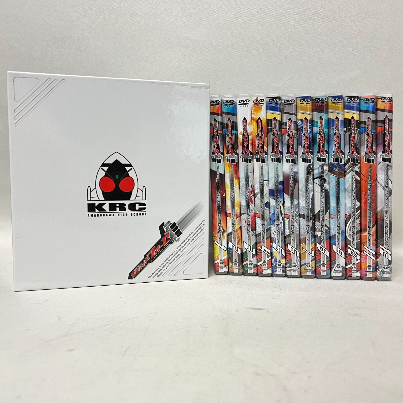 浜館20-981】 【店舗併売品】 仮面ライダーフォーゼ DVD 全12巻セット 全巻収納BOX付き 【中古品】 - メルカリ