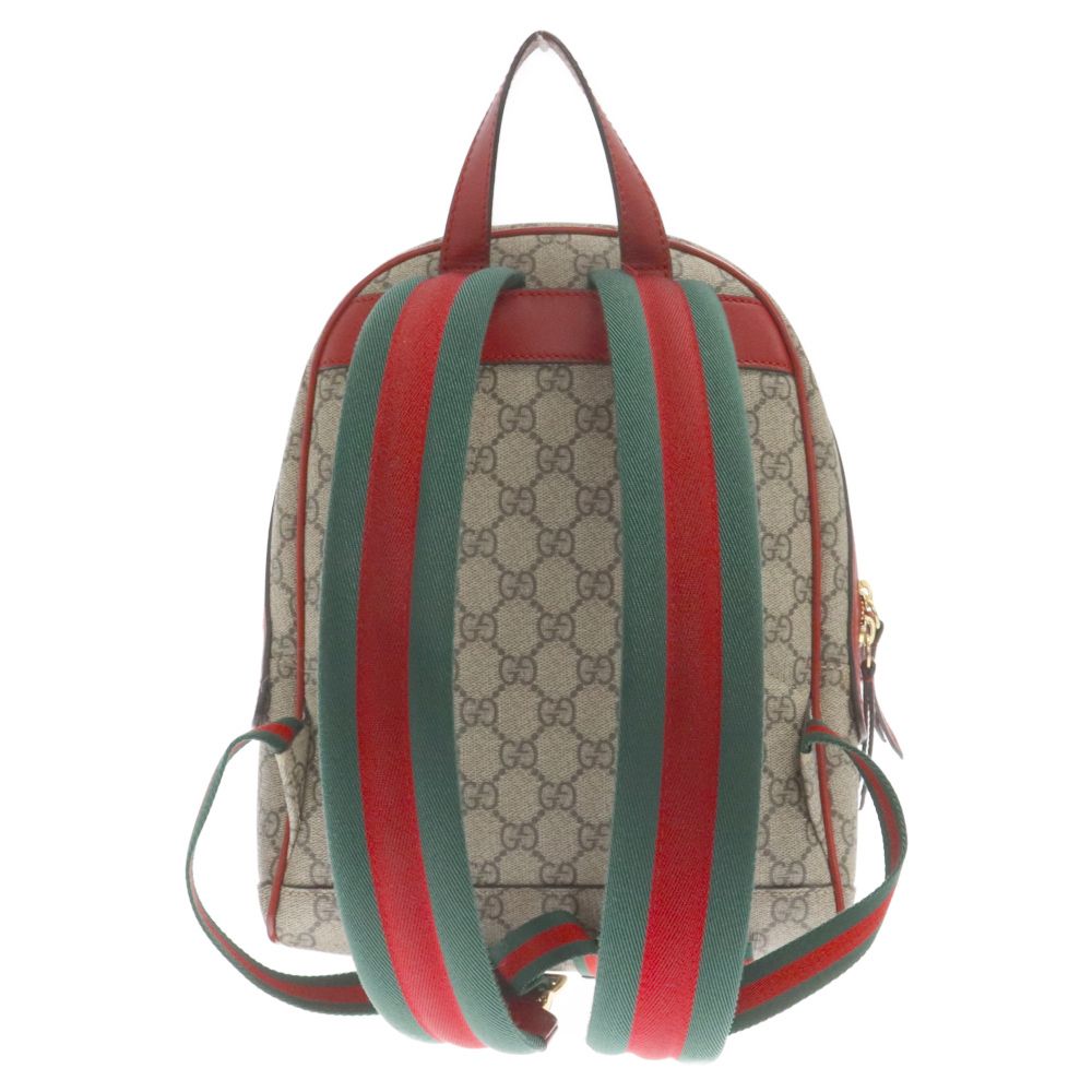 GUCCI (グッチ) GGスプリーム シェリーライン フラワー スネーク 