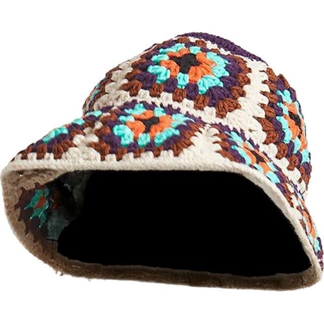 送料無料 ブリクストン レディース 帽子 アクセサリー Crochet Knit Bucket Hat - Women s Multi Color
