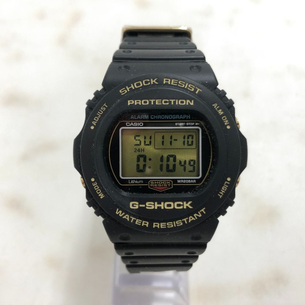 02w07763 ジーショック G-SHOCK 35周年記念限定モデル ブラック メンズ  