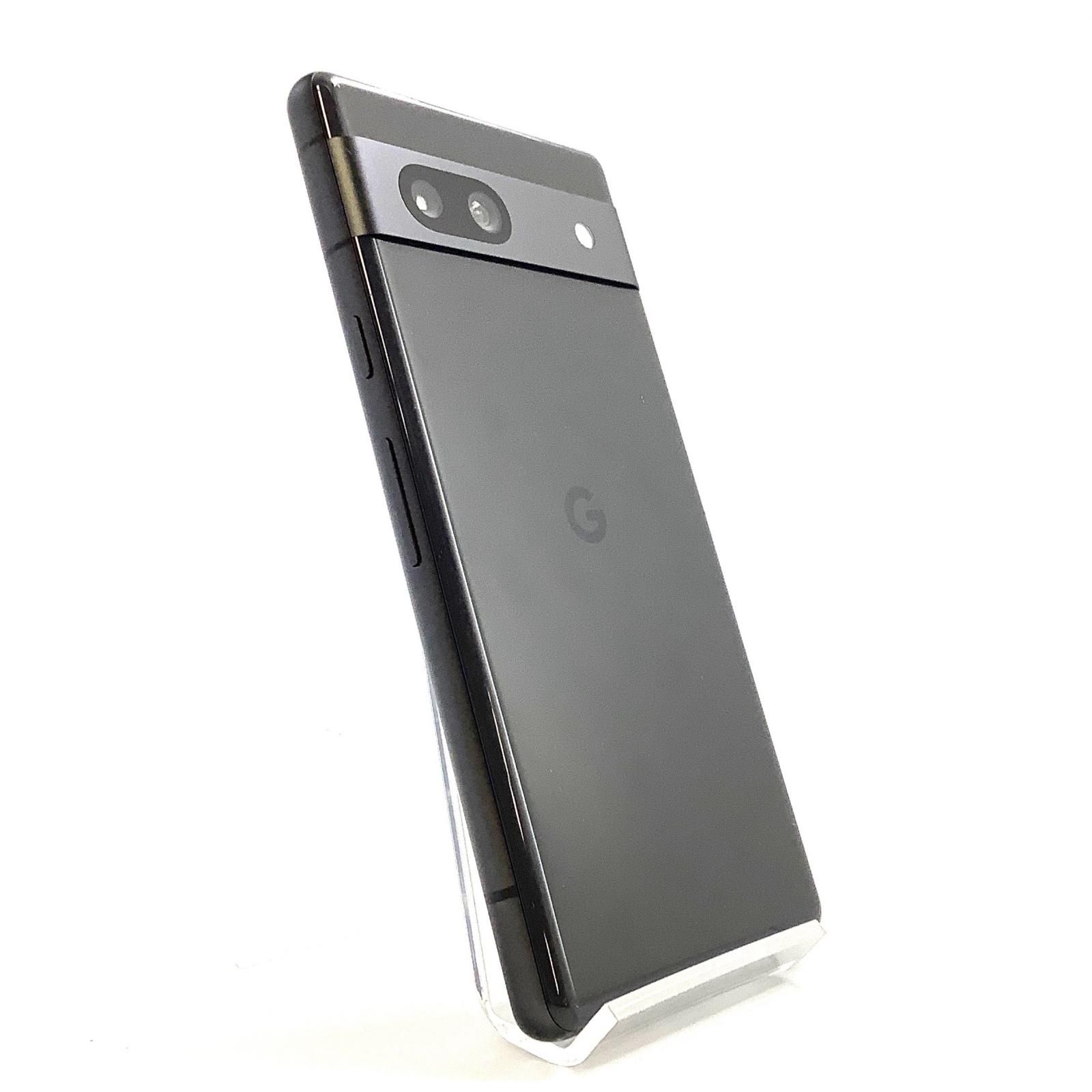 【全額返金保証】【最速発送】Google Pixel 7a 128GB Charcoal au 超美品 動作確認済 白ロム