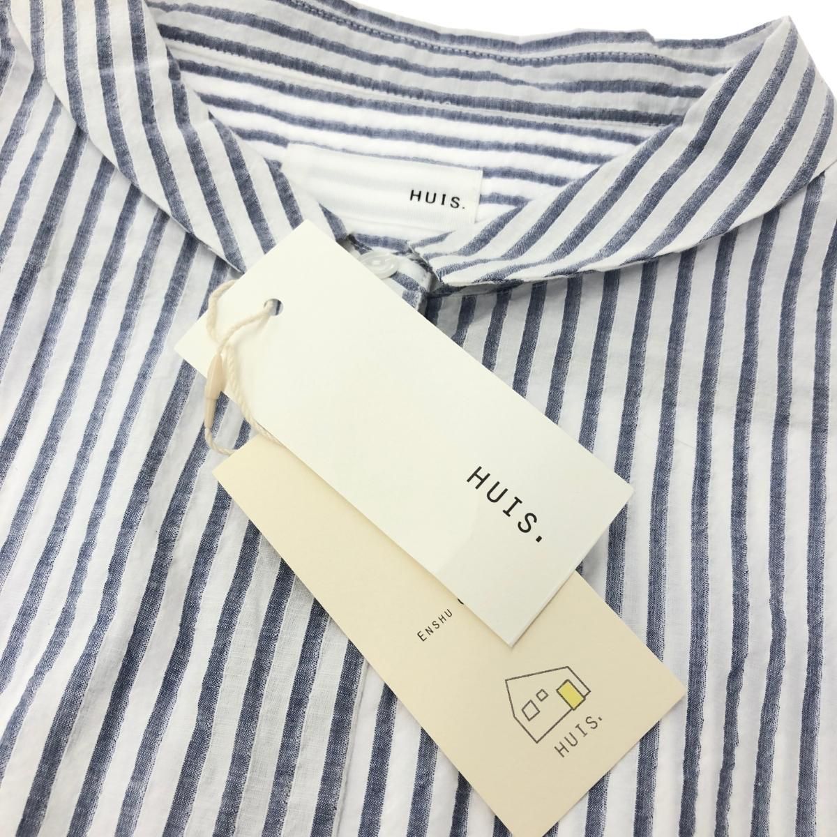 未使用品 HUIS ハウス 空羽コードレーンワイドブラウスシャツ サイズ:F
