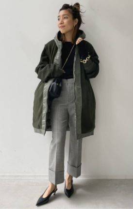 アパルトモン L'Appartement シュタンバウム STAMMBAUM 2021 4Way Boa Coat マルチ ボアコート  F/カーキ-.【2400013479608】