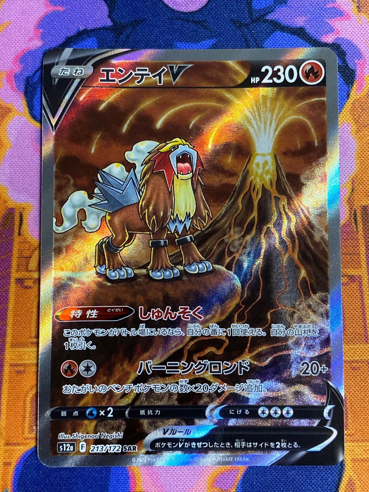 PSA10 エンテイV SAR 213/172 Entei V SAR 213/172 S12a VSTAR Universe - Pokemon Card