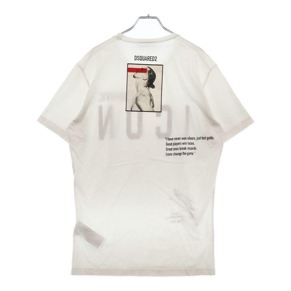 Dsquared2 IBRAHIMOVIC Tシャツ Mサイズ t-shirt dsquared2 x zlatan ibrahimović Dsquared2 | cool fit