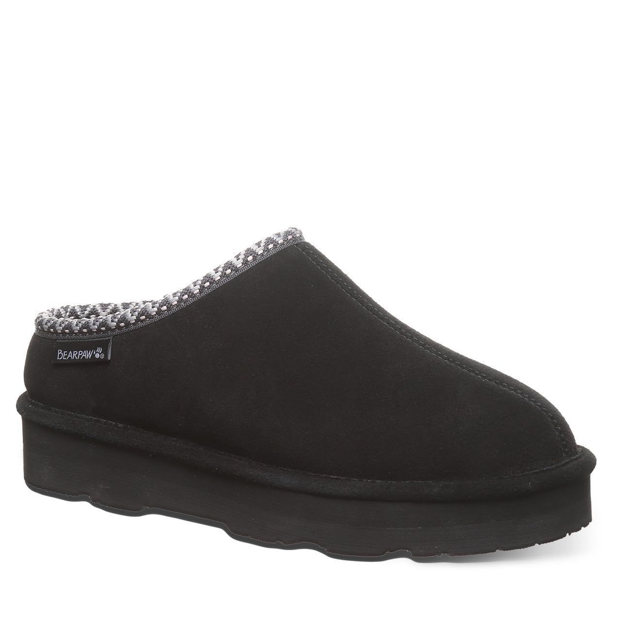 BEARPAW ベアパウ スリッポン スリッパ 厚底 Martis 撥水加工 防汚加工 本革 防寒 あたたかい シューズ もこもこ