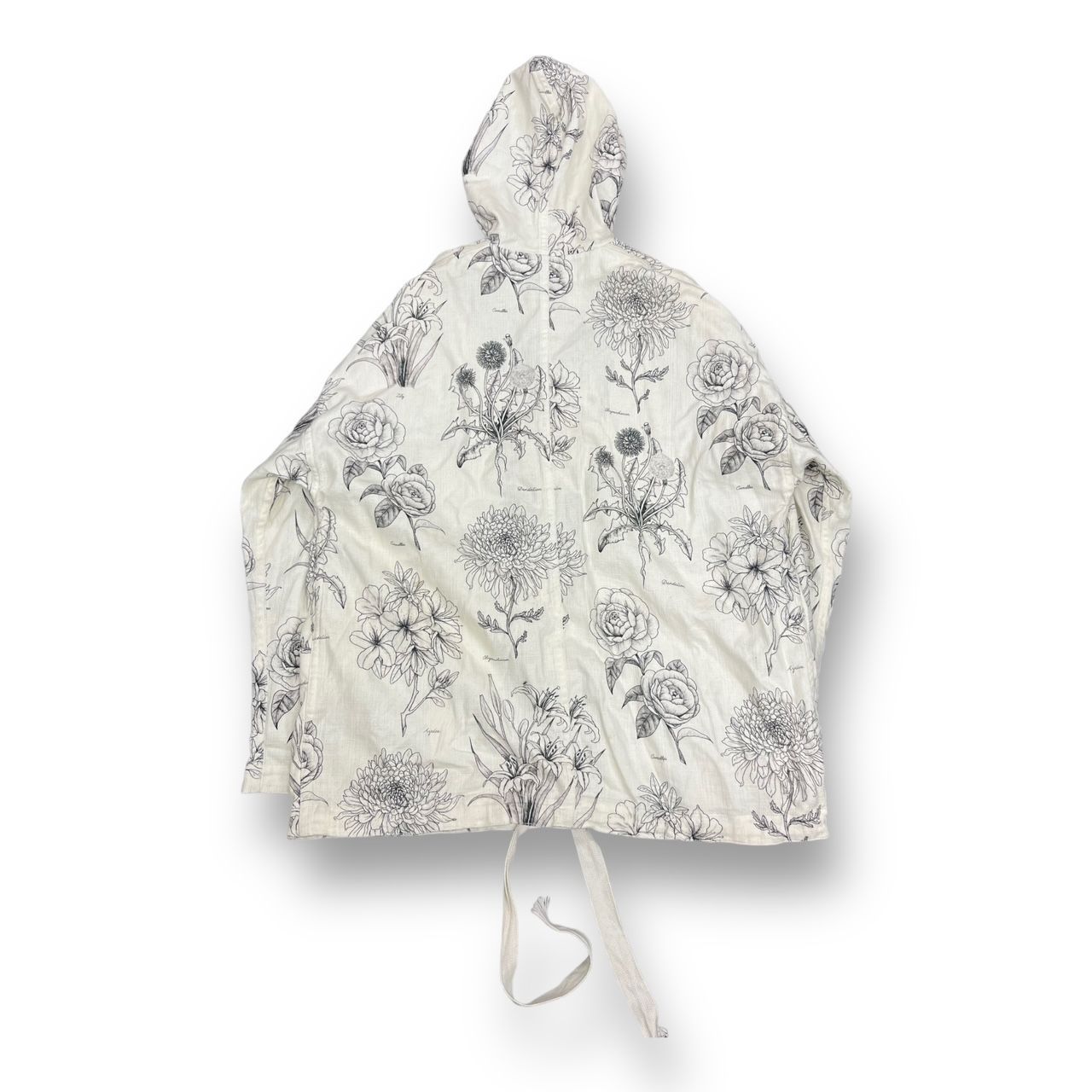 MASU 21SS BOTANICAL HOODY ボタニカルフーディー パーカー エムエーエスユー ホワイト 48 MFSS-PK0121  68150A5 - メルカリ