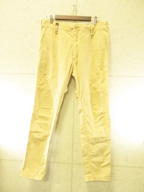 DIESEL ベージュ チノパン美品 DIESEL ディーゼル パンツ チノパン ベージュ系 無地 30サイズ