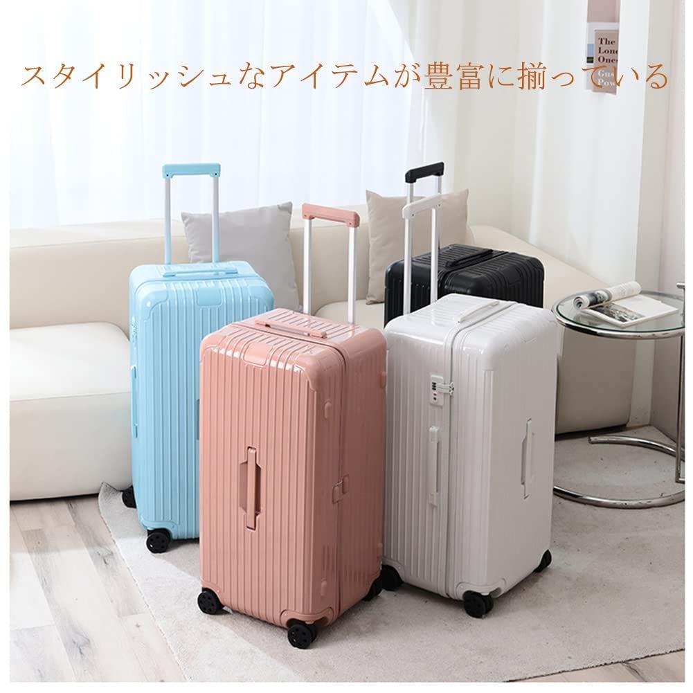  イエロー 旅行出張 ビジネス 静音 大容量95 L 74 38 34 cm TSAロック付 すーつけーす キャリーケース 大型 スーツケース 丈夫 大型スーツケース DINGHANG その他 旅行かばん 小分けバッグ