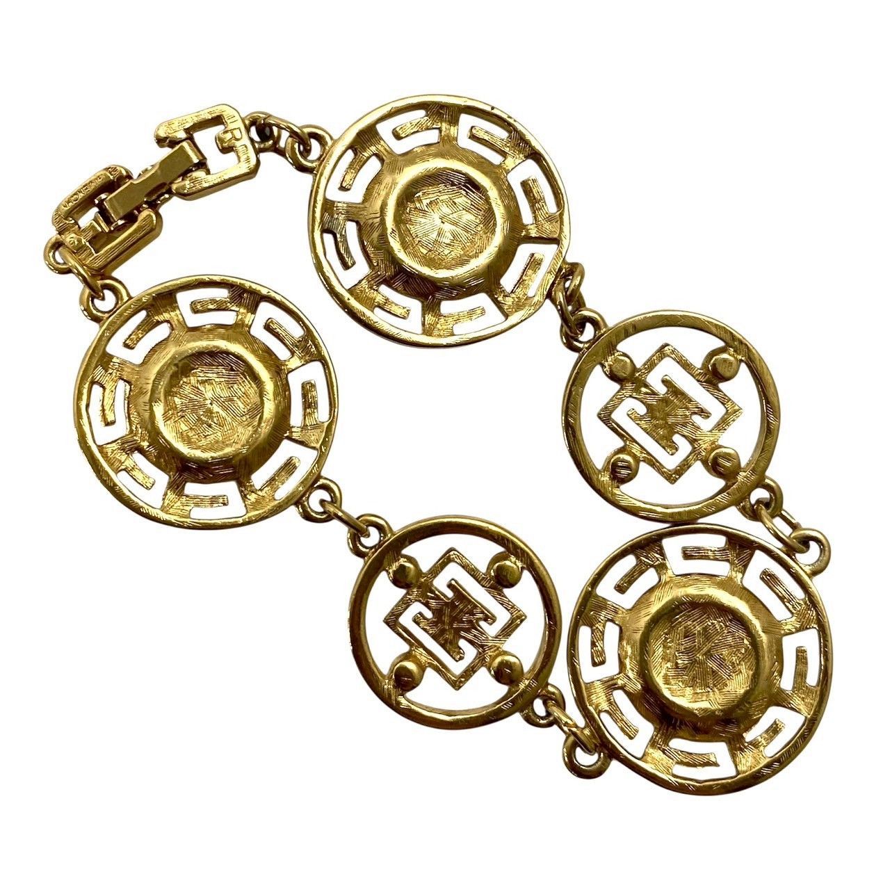 GIVENCHY】Gロゴ チェーン ブレスレット ゴールド/金 カラー ライン 