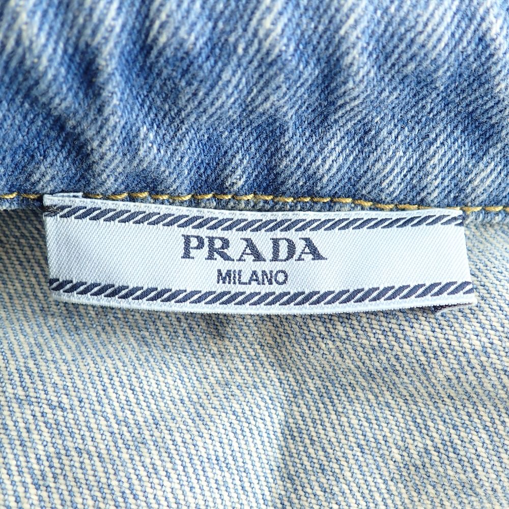 PRADA プラダ 【美品/国内正規/21年製】GFC036 ロゴプレート オーバー