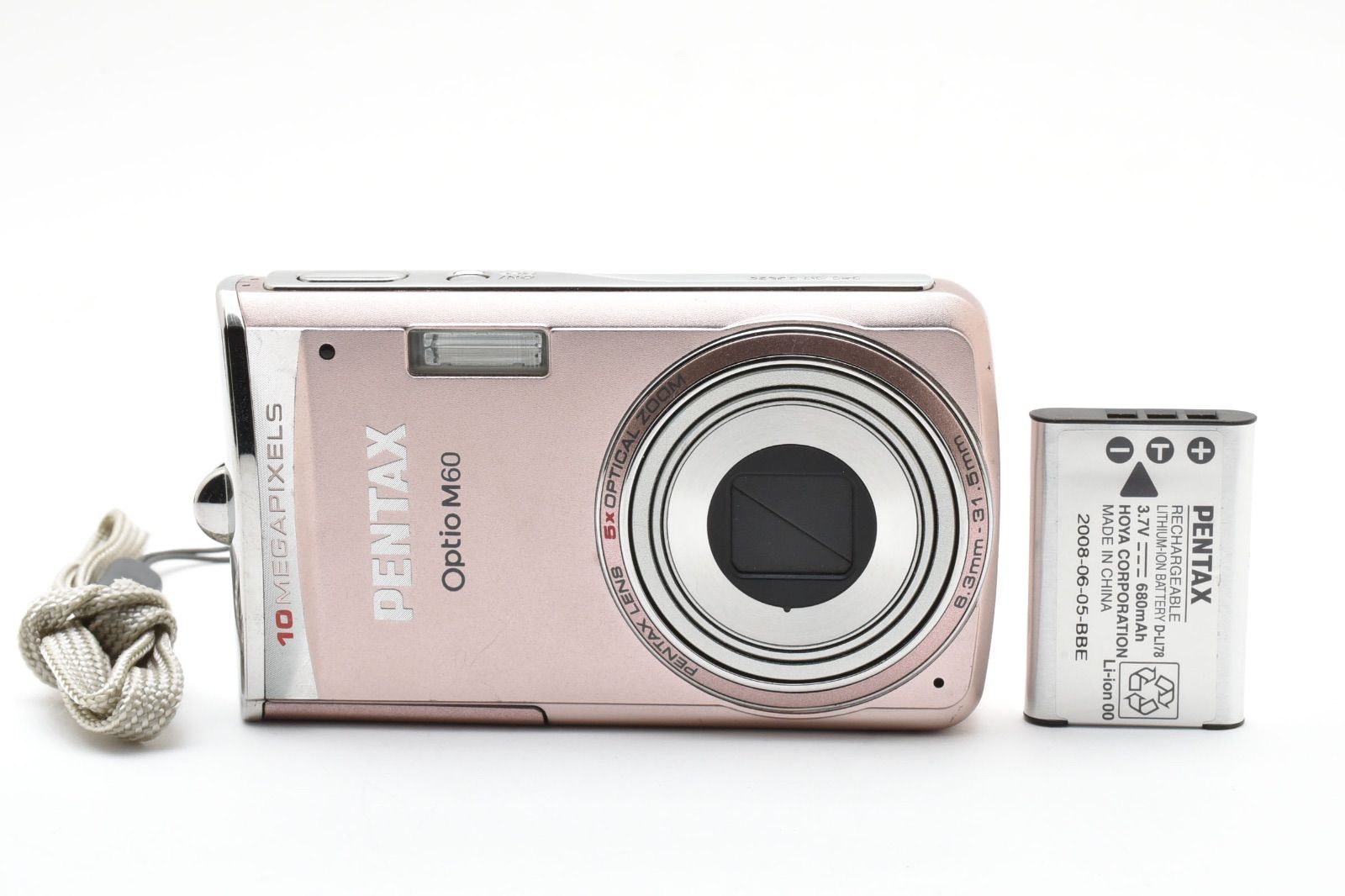 PENTAX Optio M60デジタルカメラ PENTAX Optio M OPTIO M60 LIGHTPINK